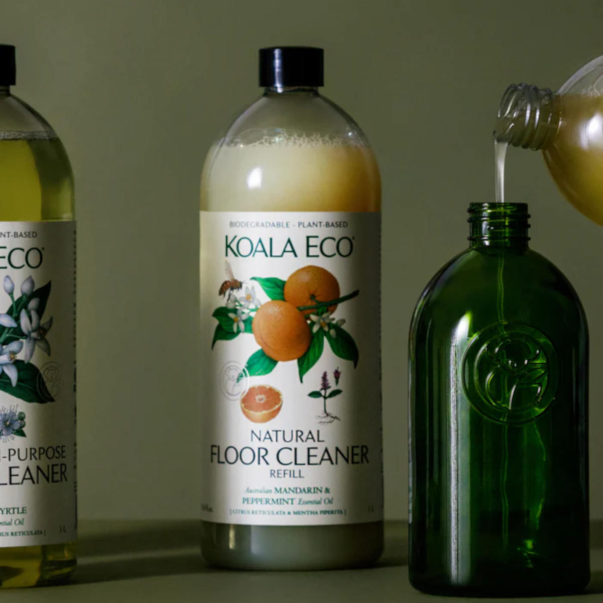 Koala Eco Floor Cleaner Refill Mandarin & Peppermint 1L | Minimax