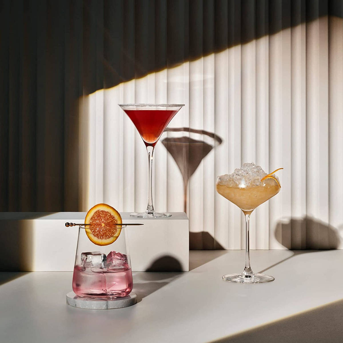 Krosno Avant Garde Martini Glasses 150ml (Set of 6) | Minimax