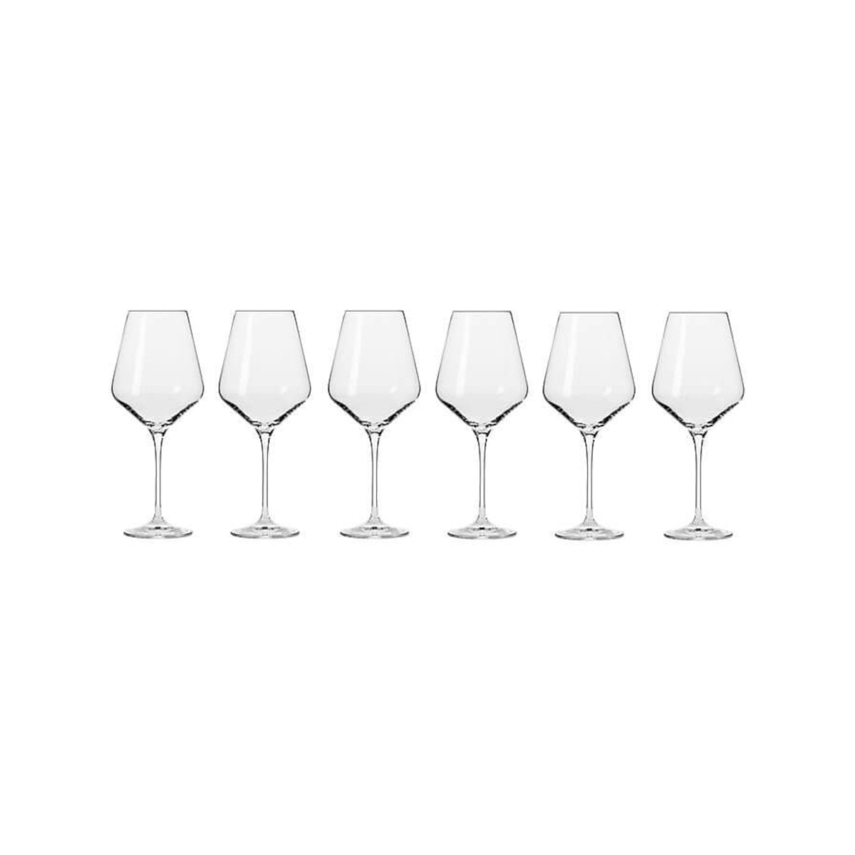 Krosno Avant Garde Red Wine Glasses 490ml (Set of 6) | Minimax