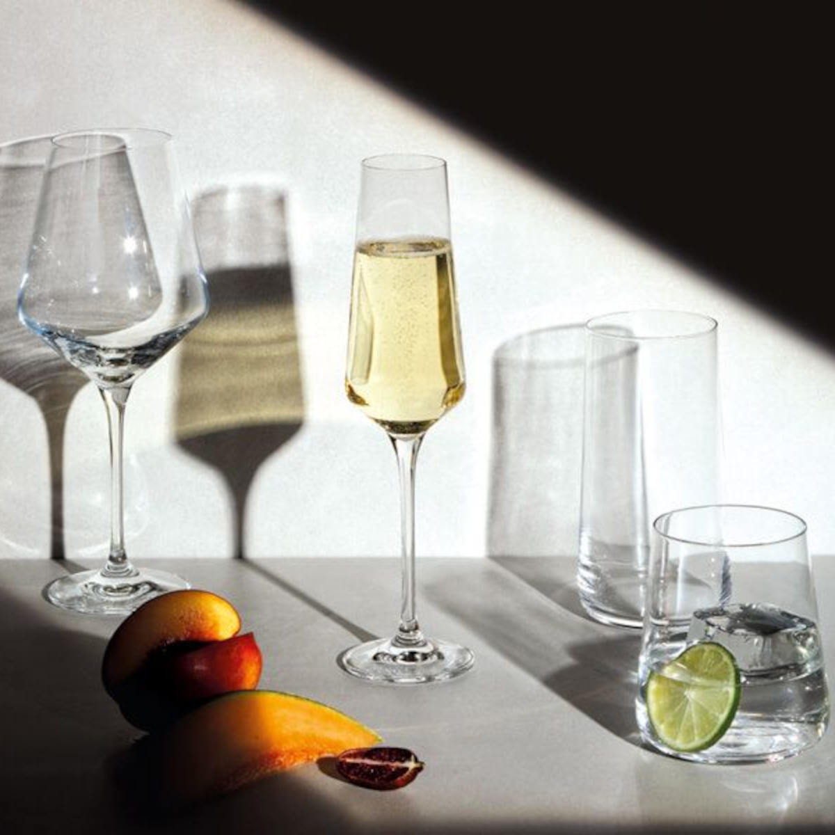 Krosno Avant Garde Wine Glasses 390ml (Set of 6) | Minimax