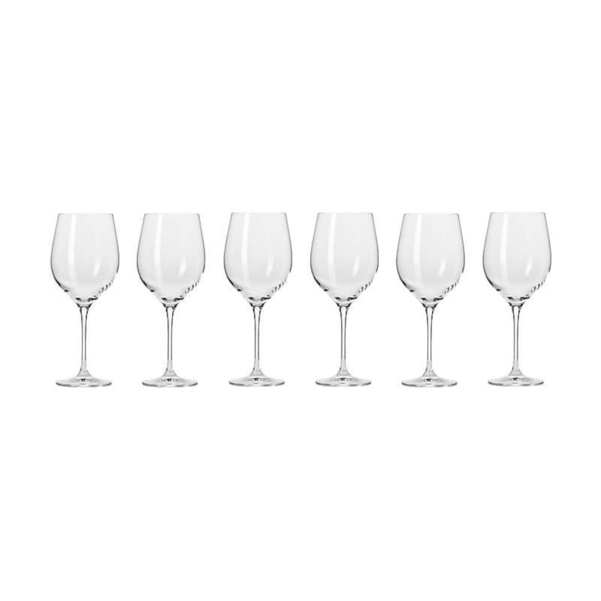 Krosno Harmony Red Wine Glasses 450ml (Set of 6) | Minimax