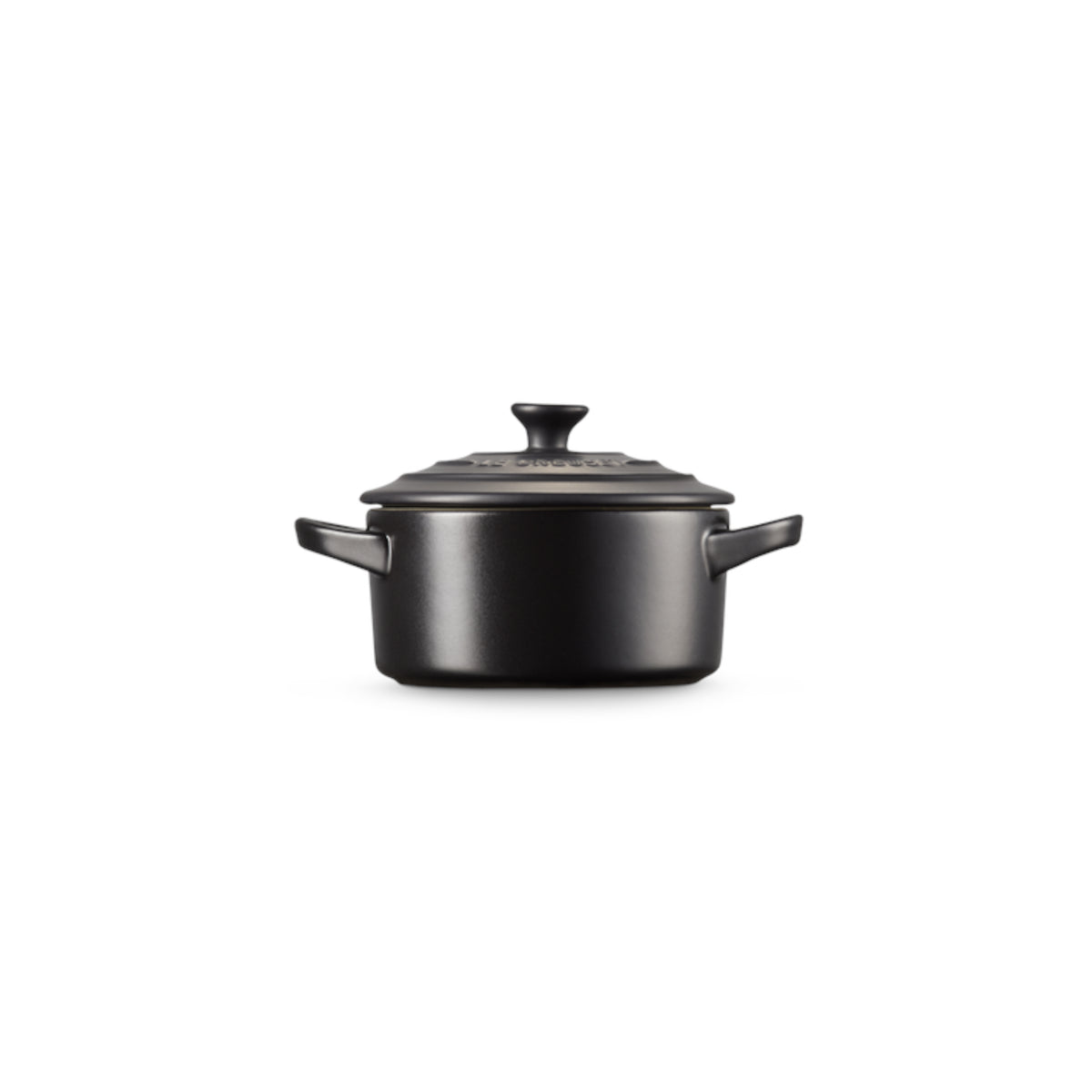 Le Creuset Stoneware Mini Cocotte Satin Black 10cm | Minimax
