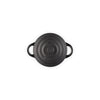 Le Creuset Stoneware Petite Casserole Satin Black 10cm (250ml) | Minimax