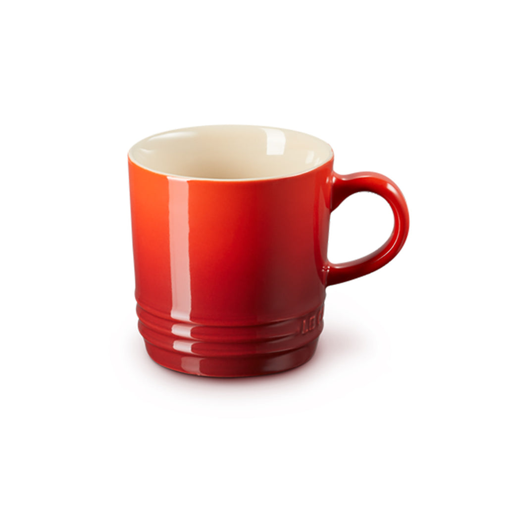Le Creuset Stoneware Cappuccino Mug Cerise 200ml | Minimax