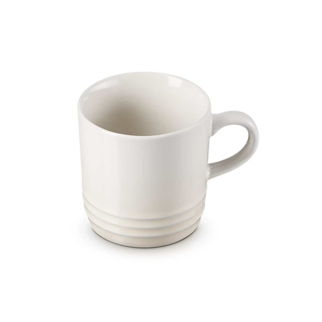 Le Creuset Stoneware Cappuccino Mug Meringue 200ml | Minimax