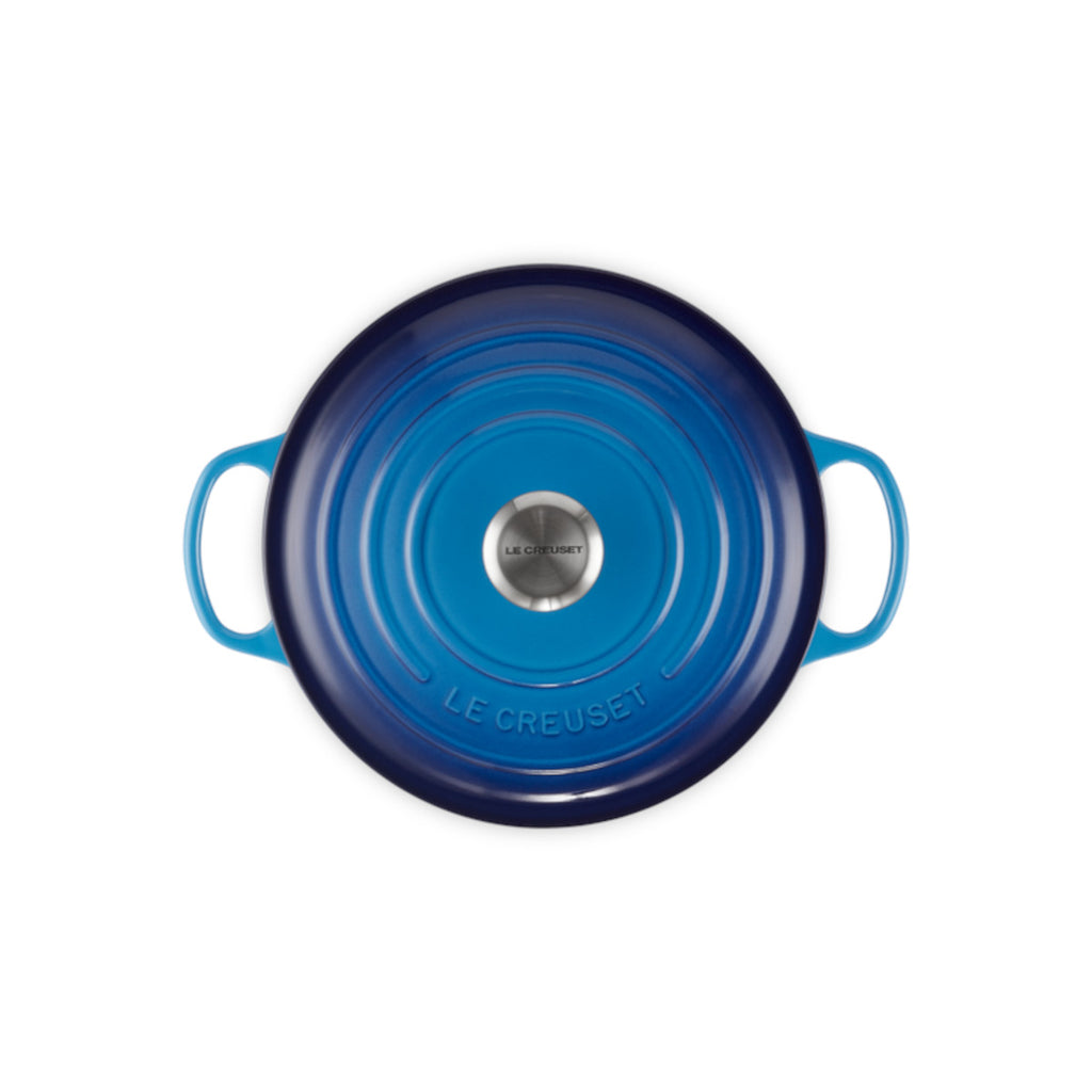 Le Creuset Signature Round French Oven Azure 28cm (6.7 L) | Minimax
