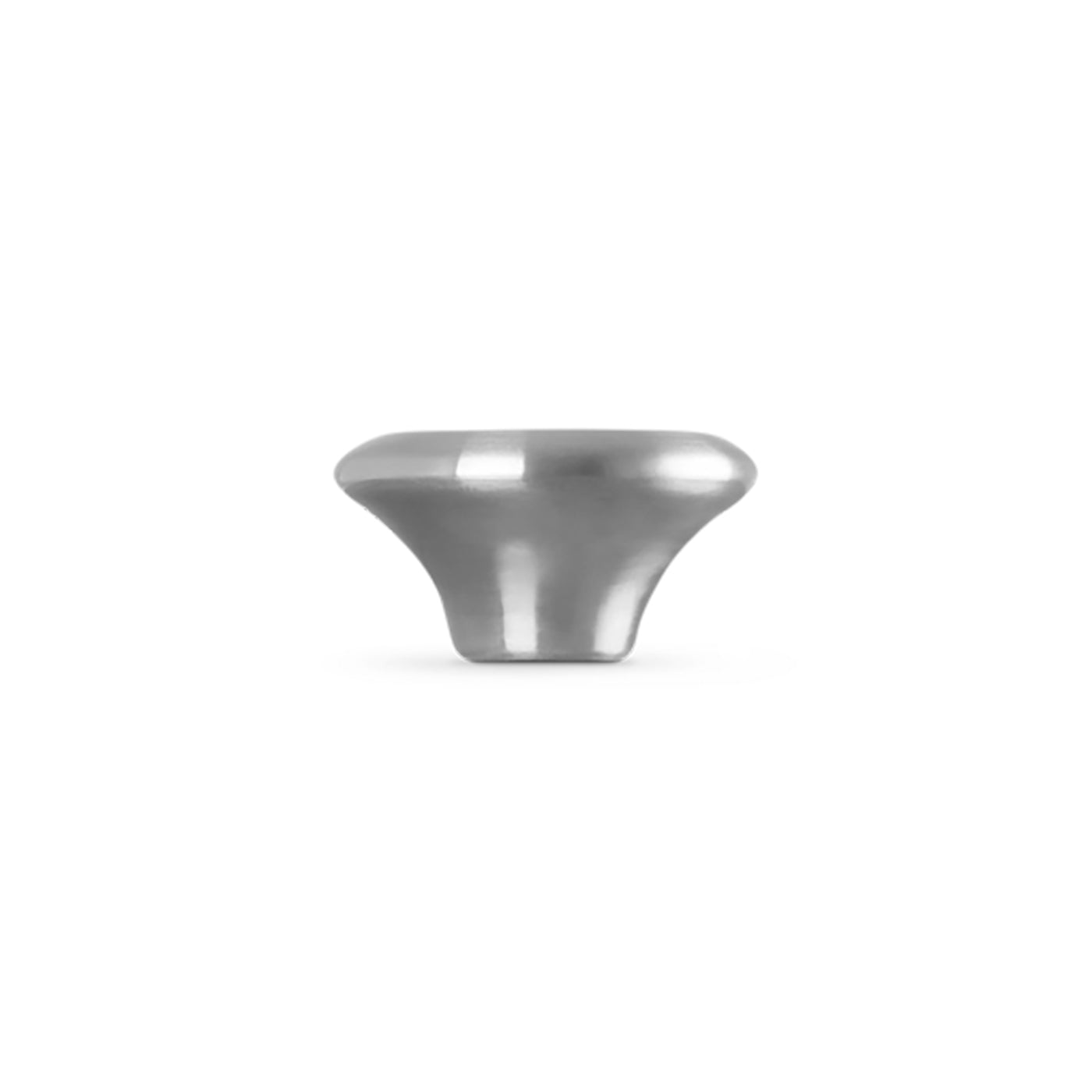 Le Creuset Signature Stainless Steel Knob replacement lid handle with brushed metal finish and engraved logo