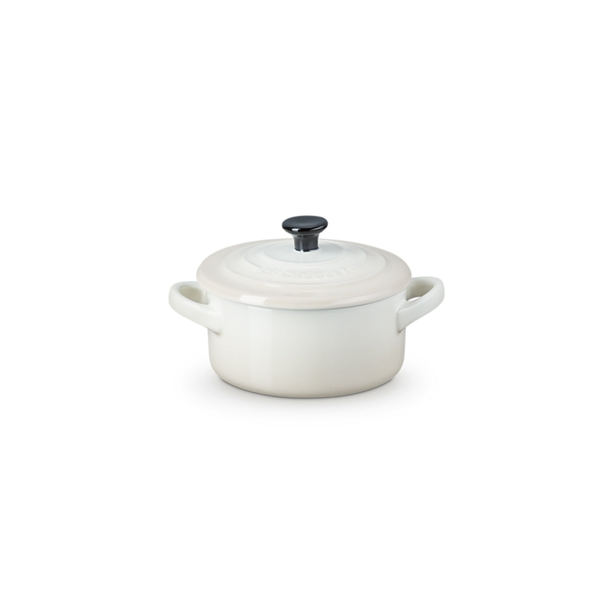Le Creuset Stoneware Mini Cocotte Meringue 10cm | Minimax