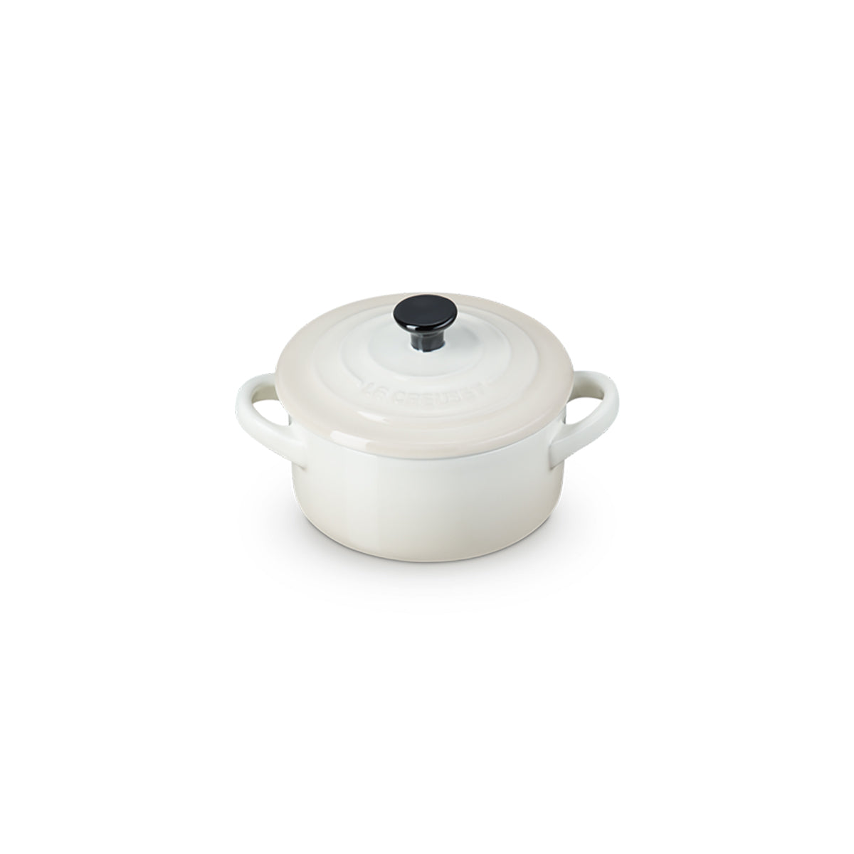 Le Creuset Stoneware Mini Cocotte Meringue 10cm | Minimax