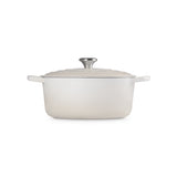 Le Creuset Signature Cast Iron Round Casserole Meringue 28cm (6.7L) | Minimax