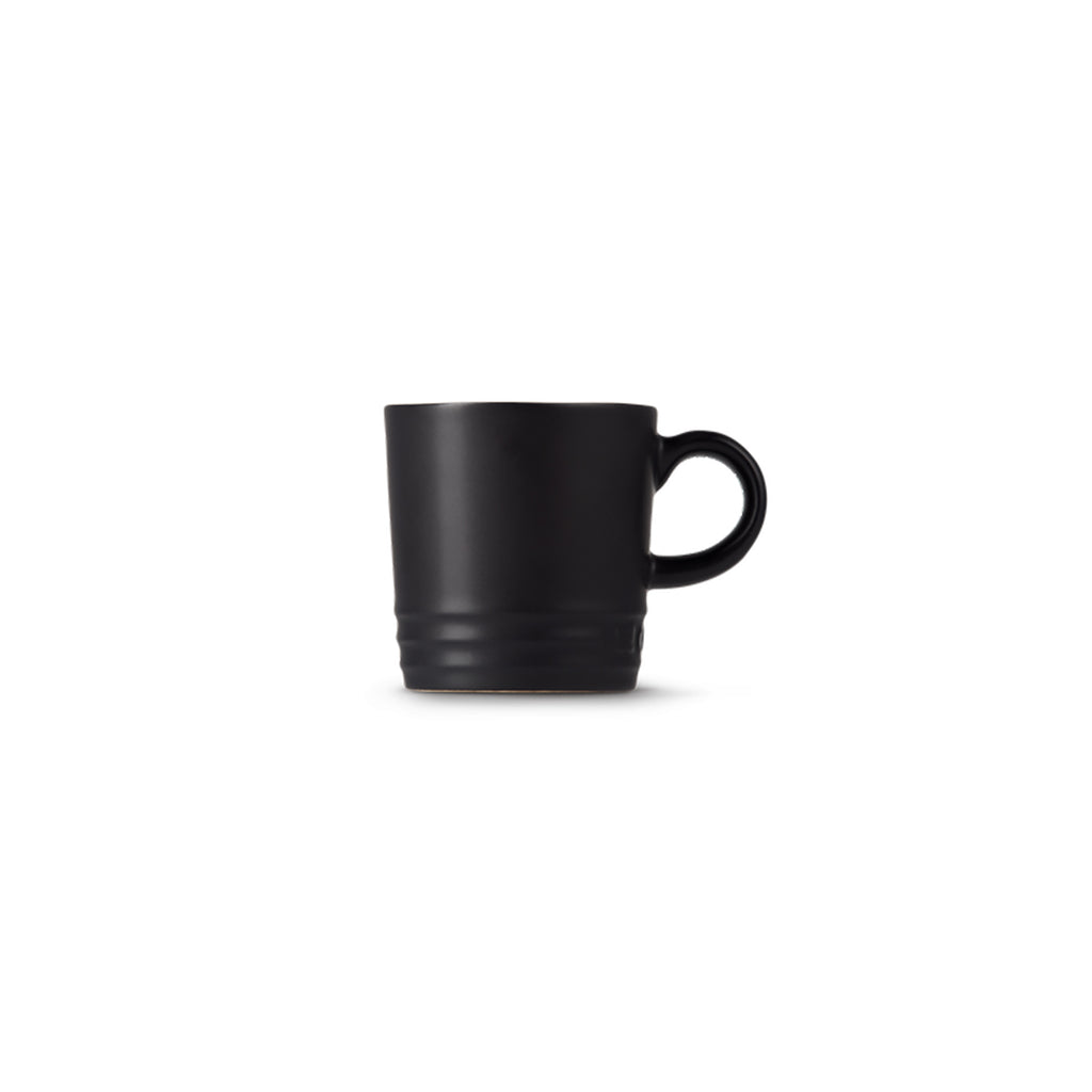 Le Creuset Stoneware Espresso Mug Satin Black 100ml | Minimax