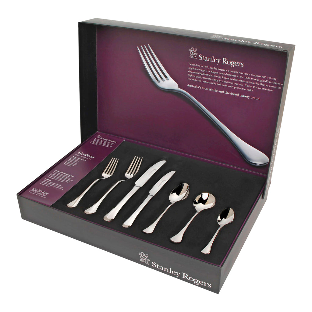 Stanley Rogers Modena Stainless Steel Cutlery Set 56 Piece | Minimax