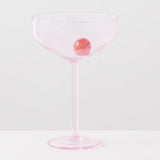Maison Balzac Manhattan Glass Pink/Red | Minimax