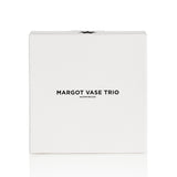 Maison Balzac Margot Smoke, Teal and Clear Vases (Set of 3) | Minimax