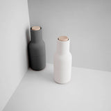 Menu 2 Pack Bottle Grinders Beech Top Ash & Carbon | Minimax