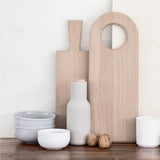 Menu 2 Pack Bottle Grinders Beech Top Ash & Carbon | Minimax