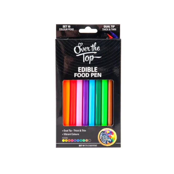 Mondo Over The Top Colour Food Pens Set of 10 | Minimax