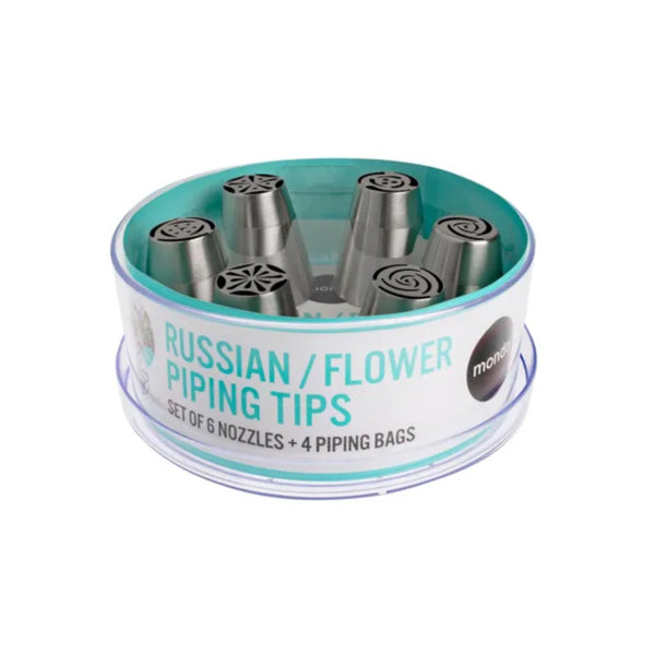 Mondo Russian/Flower Tips 6 Nozzles | Minimax