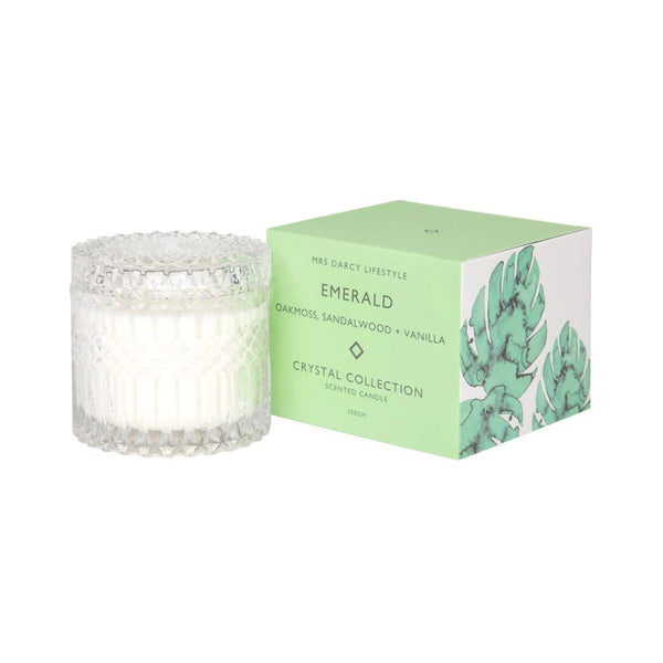 Mrs Darcy Emerald Candle 350g | Minimax