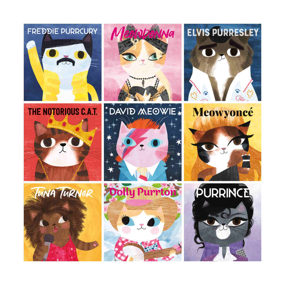 Mudpuppy 500 Piece Music Cat Jigsaw Puzzle | Minimax