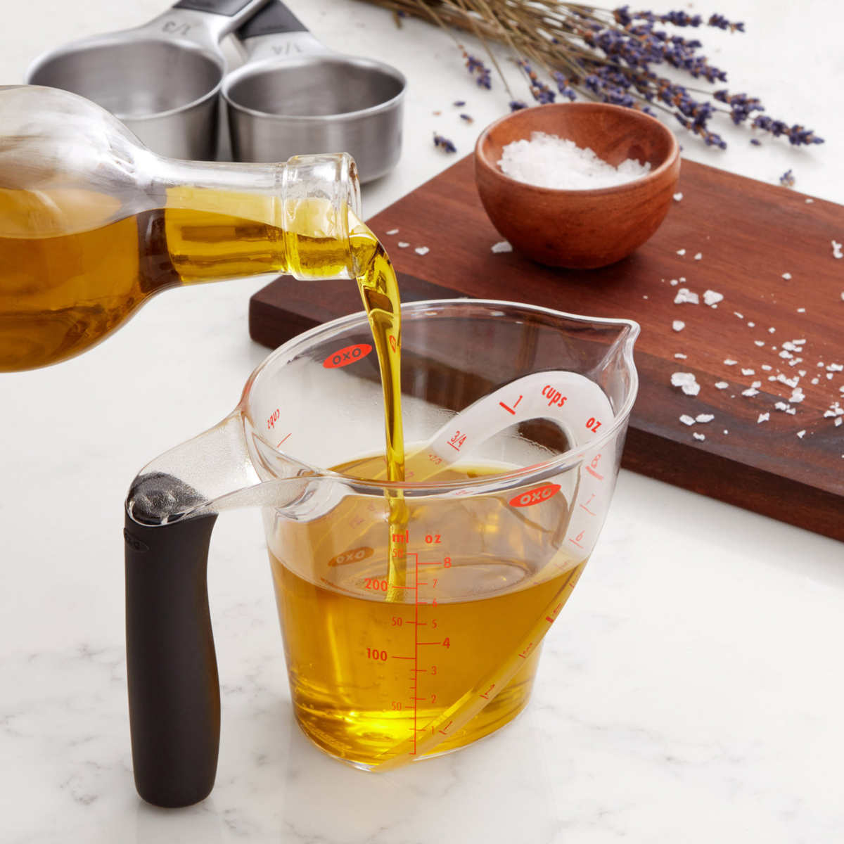 OXO Good Grips Angled Measuring Cup 250ml (1 Cup) | Minimax