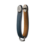 Orbitkey Crazy Horse Leather Key Organiser Marine Blue | Minimax