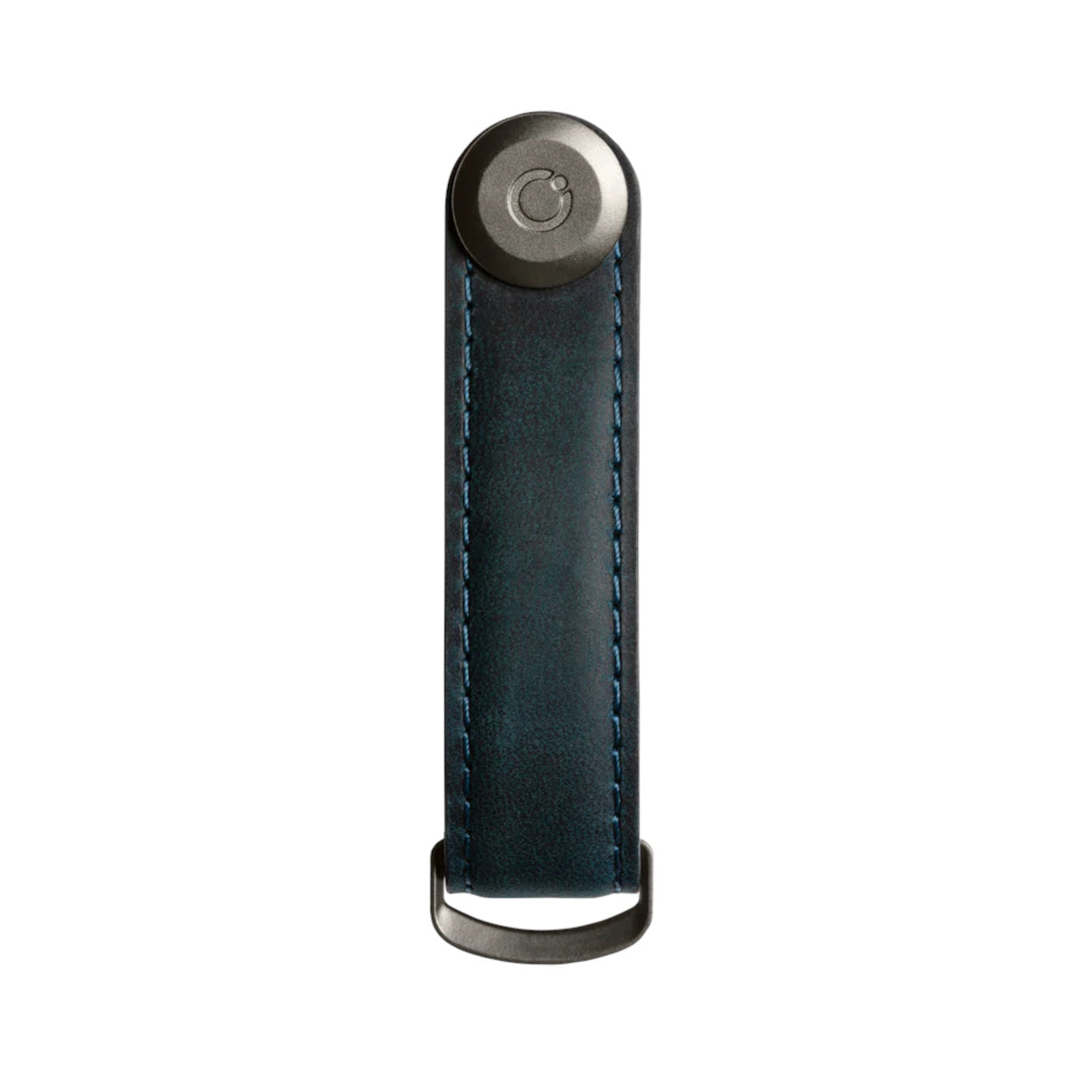 Orbitkey Crazy Horse Leather Key Organiser Marine Blue | Minimax
