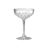 Pasabahce Timeless Champagne Saucers 255ml (Set of 4) | Minimax