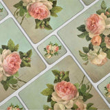 Pimpernel Antique Rose Coasters Set of 6 | Minimax