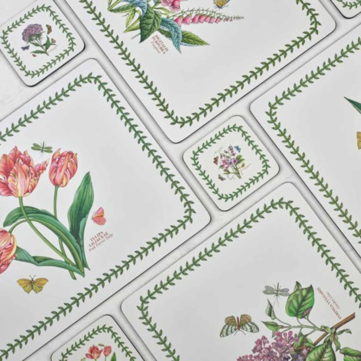 Pimpernel Botanic Garden Coasters Set of 6 Minimax