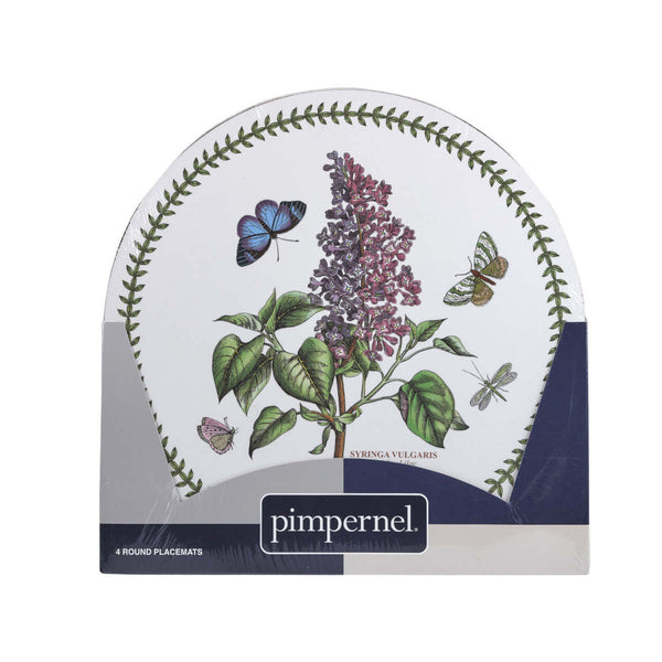 Pimpernel Botanical Garden Round Placemat Set of 4 Minimax