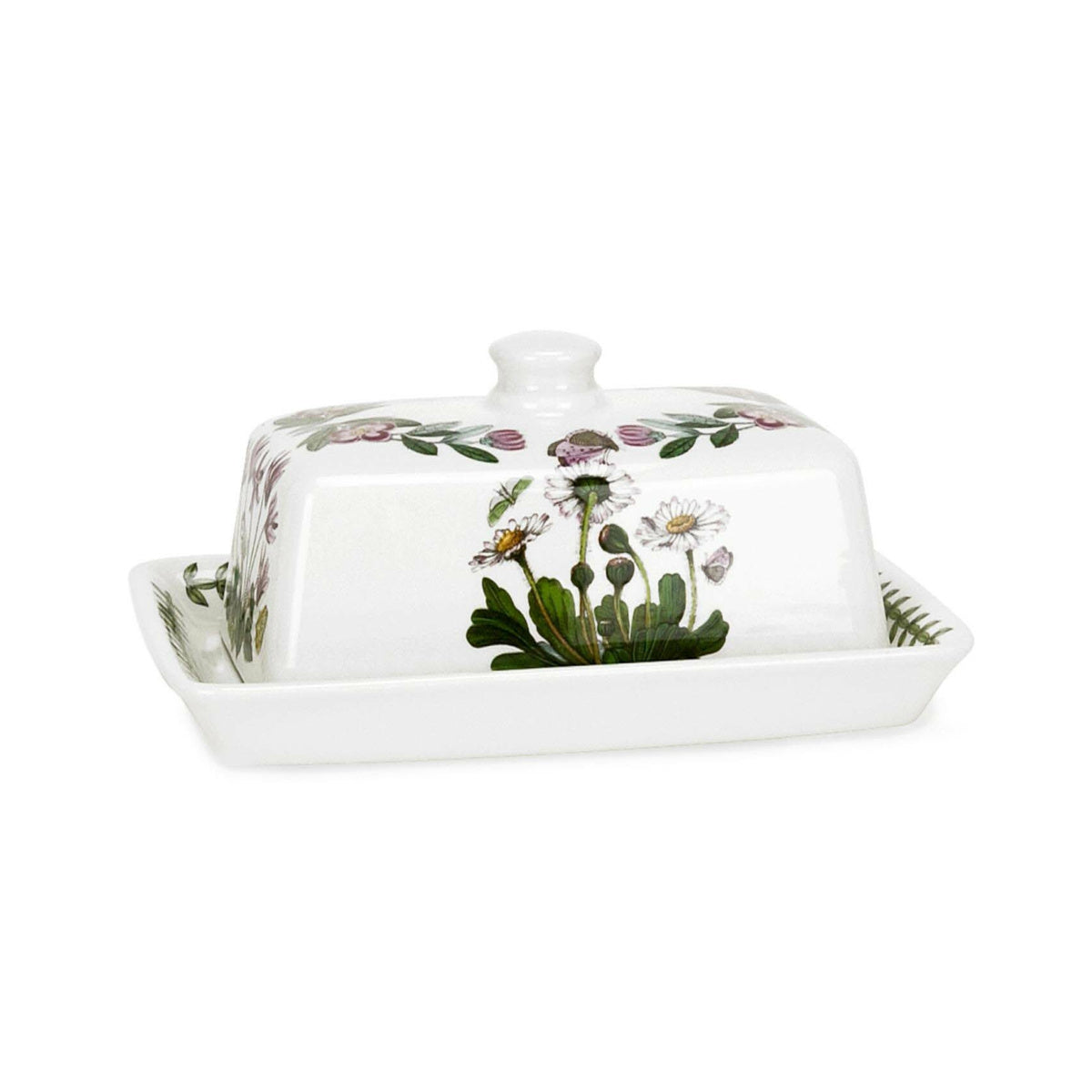 Portmeirion Botanic Garden Covered Butter Dish | Minimax