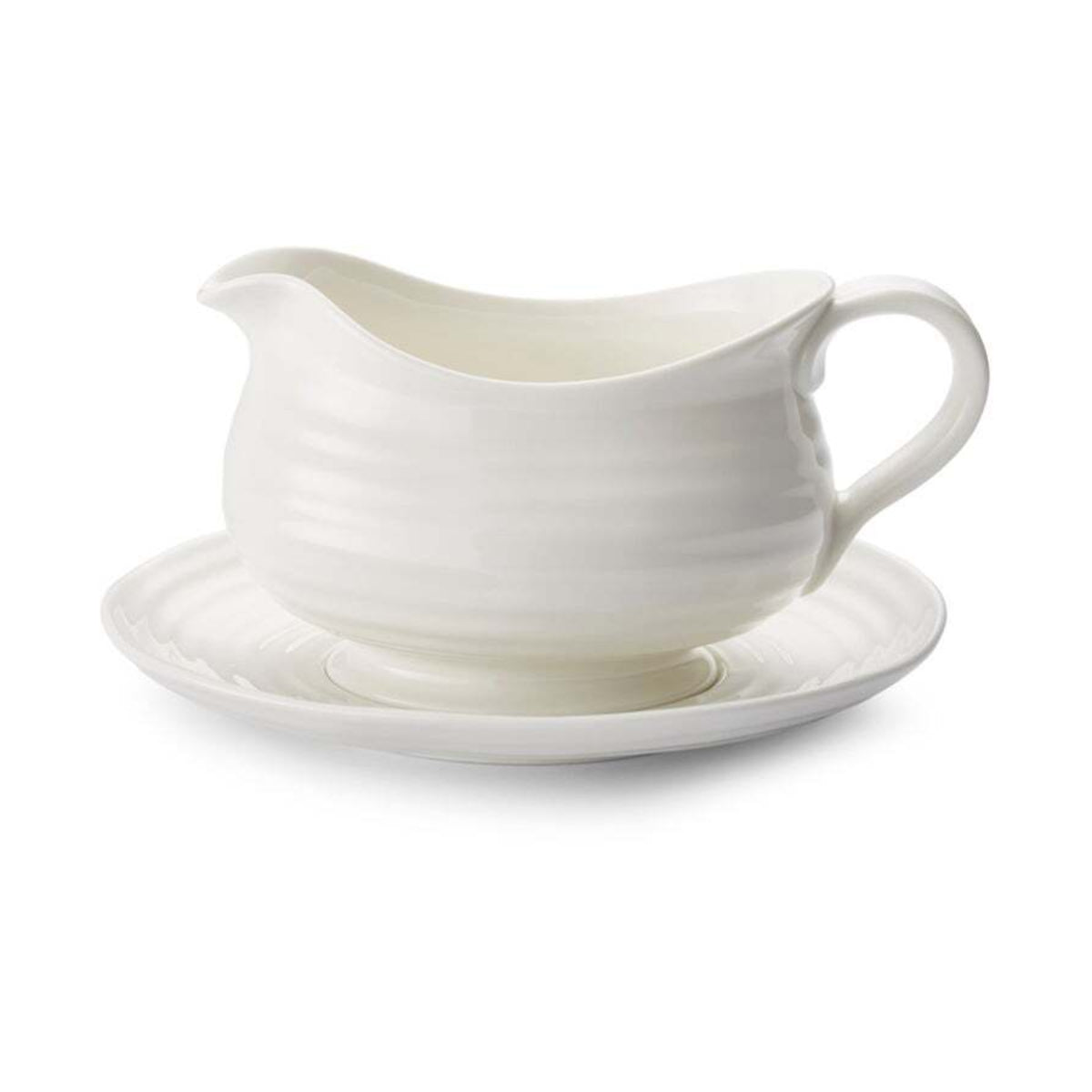 Portmeirion Sophie Conran Gravy Boat with Stand 550ml | Minimax