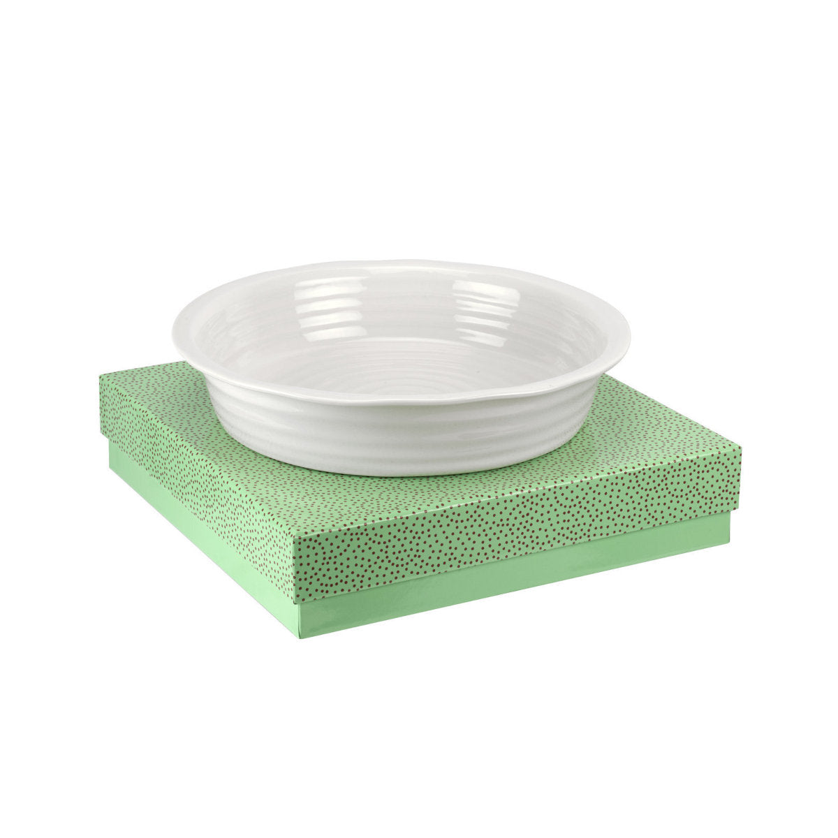 Portmeirion Sophie Conran Round Pie Dish White 27.5cm | Minimax