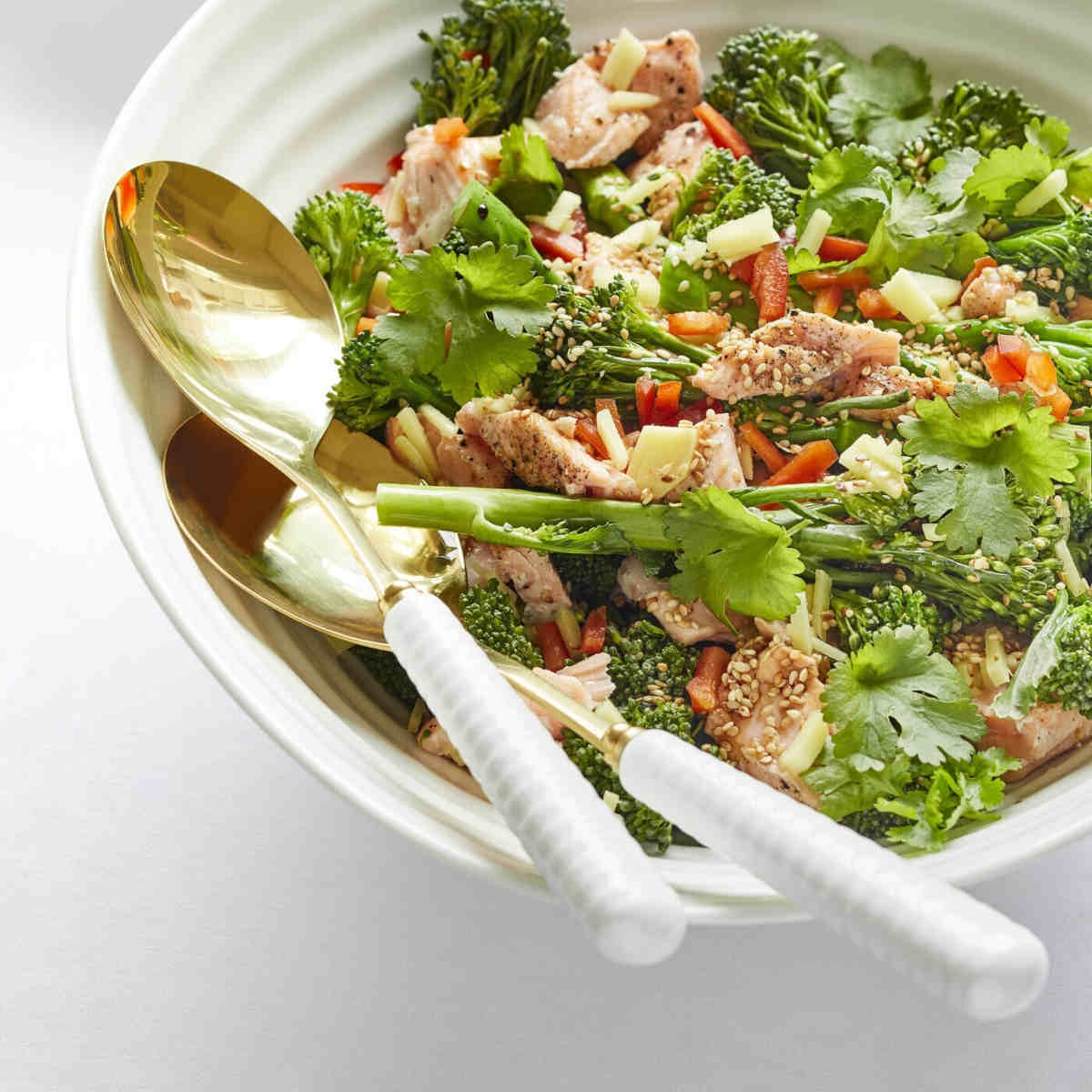 Portmeirion Sophie Conran Salad Bowl White 33cm | Minimax