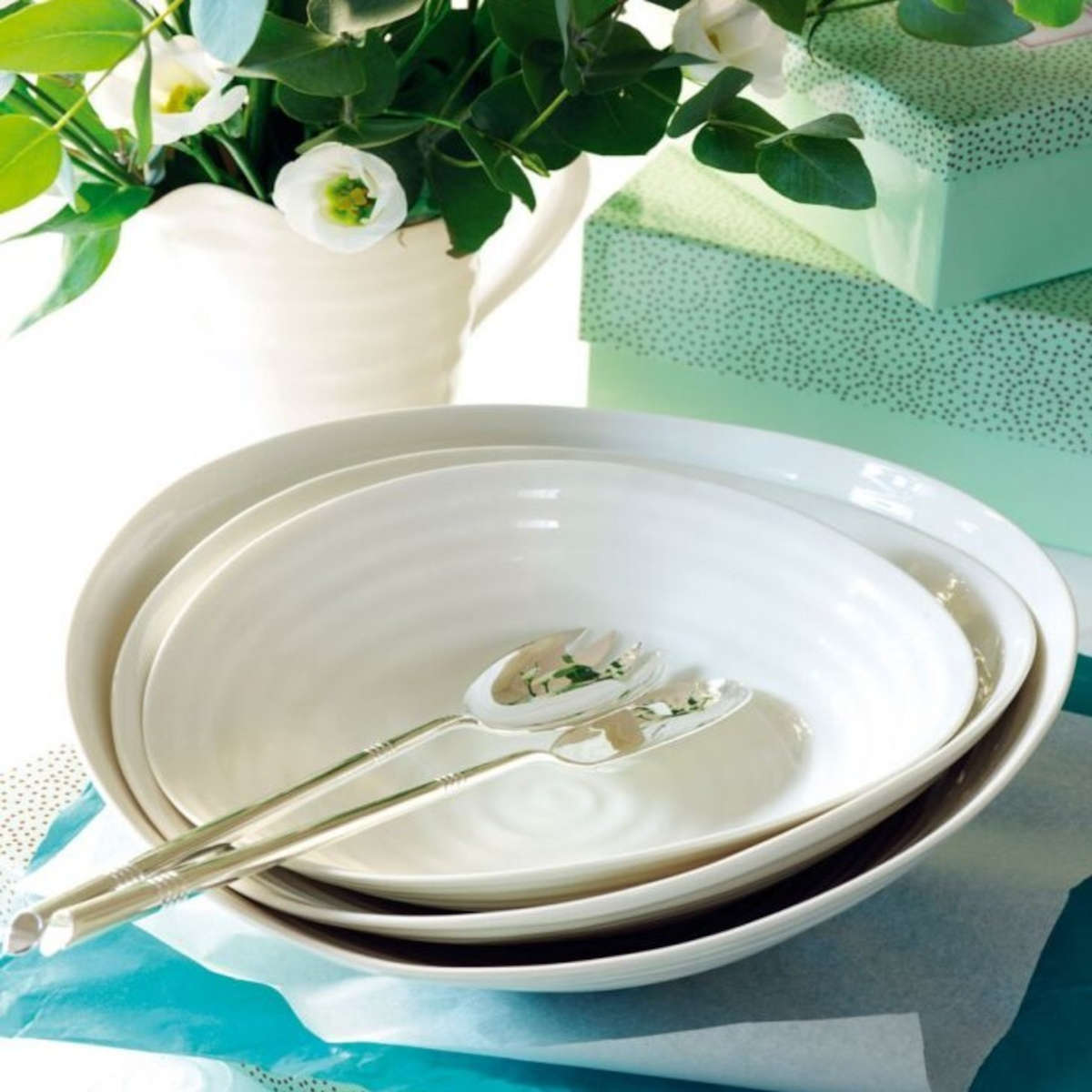 Portmeirion Sophie Conran Salad Bowls Set of 3 | Minimax