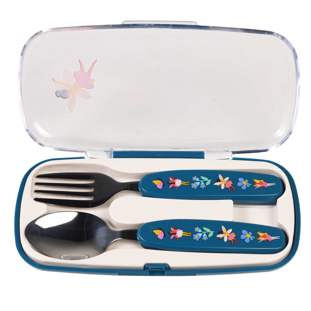 Rex London Fairies in the Garden Cutlery Set with Carry Case