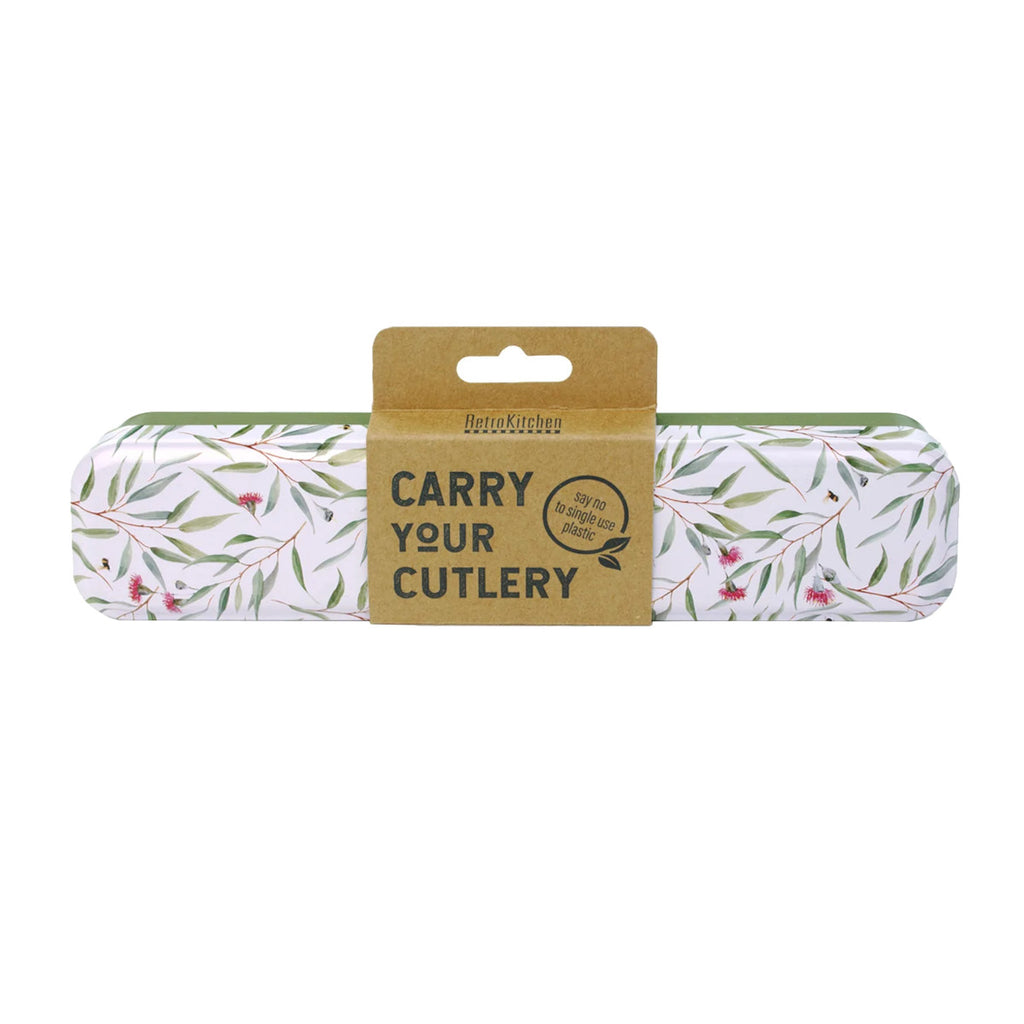 RetroKitchen Carry Your Cutlery Eucalyptus | Minimax