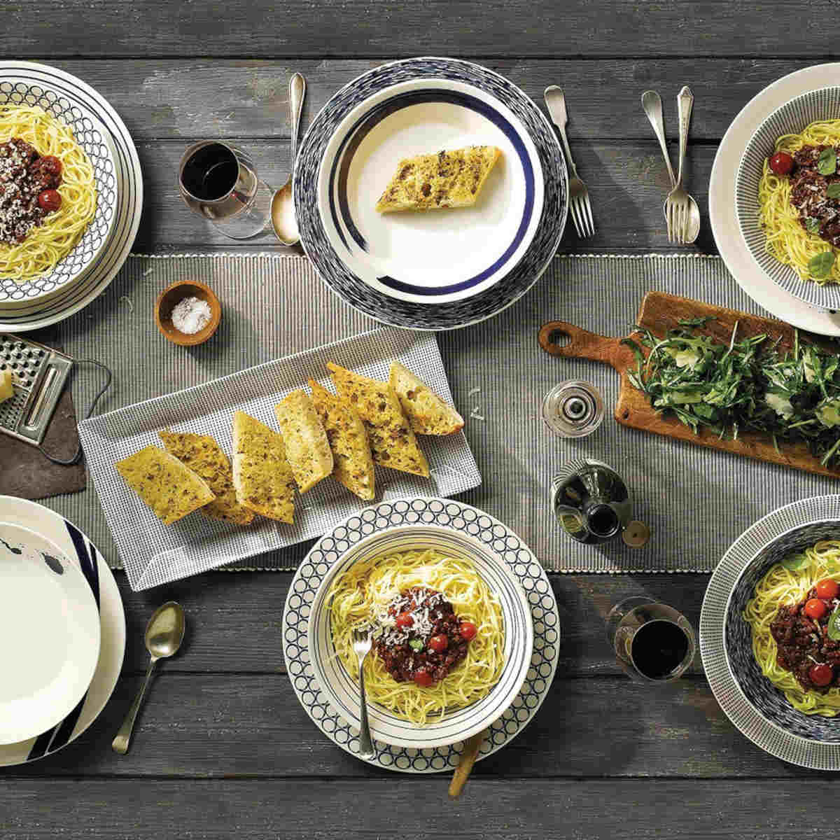 Royal Doulton Pacific Pasta Bowls 22cm (Set of 6) Minimax