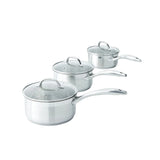 Swiss Diamond Premium Steel Induction Saucepan (Set of 3) | Minimax
