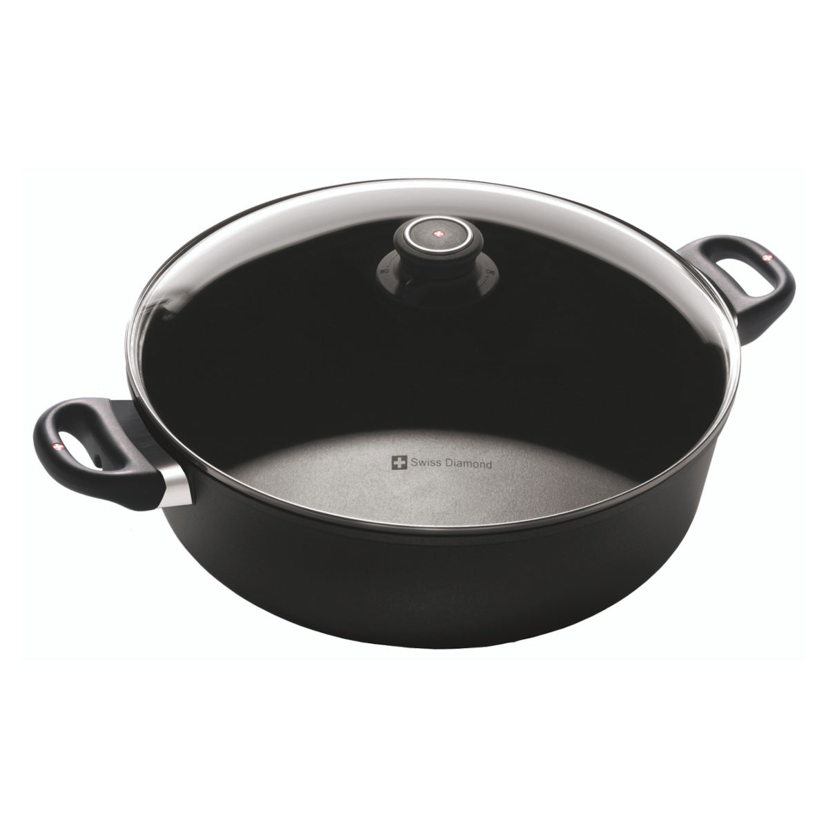 Swiss Diamond XD Classic Induction Braiser with Lid 32cm (4.5L) | Minimax