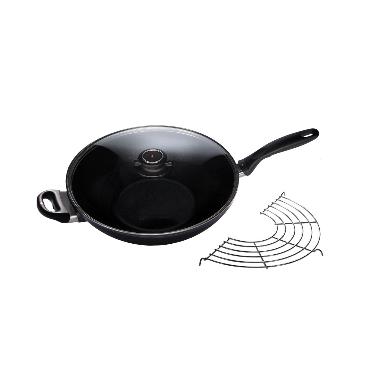 Swiss Diamond XD Classic Induction Wok With Lid 32cm | Minimax