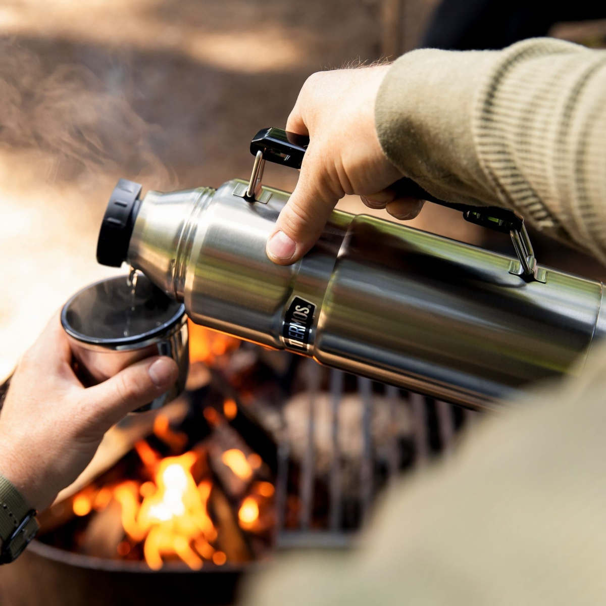 Thermos Stainless King Vacuum Insulated Flask Stainless Steel 1.2L | Minimax