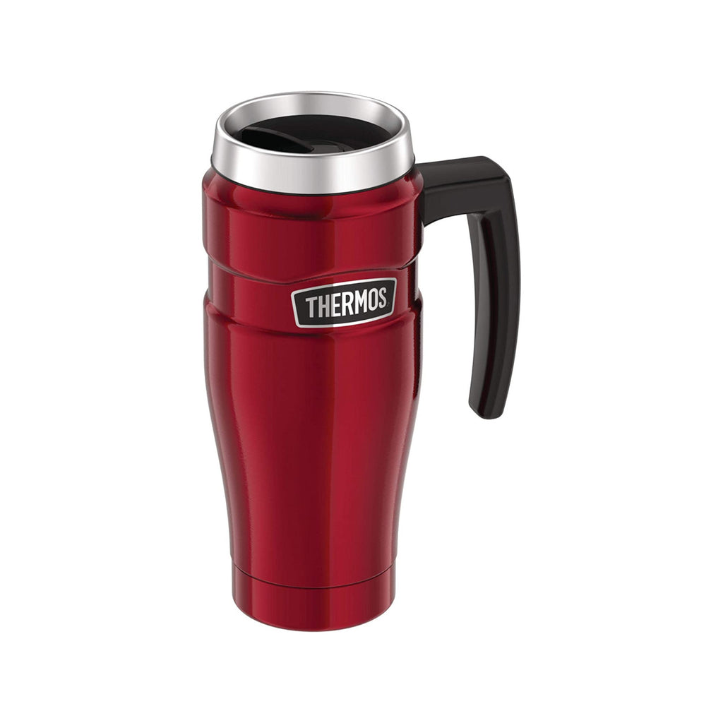 Thermos Stainless King Vacuum Insulated Travel Mug Red 470ml | Minimax