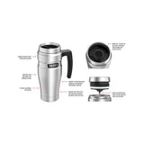 Thermos Stainless King Vacuum Insulated Travel Mug Red 470ml | Minimax