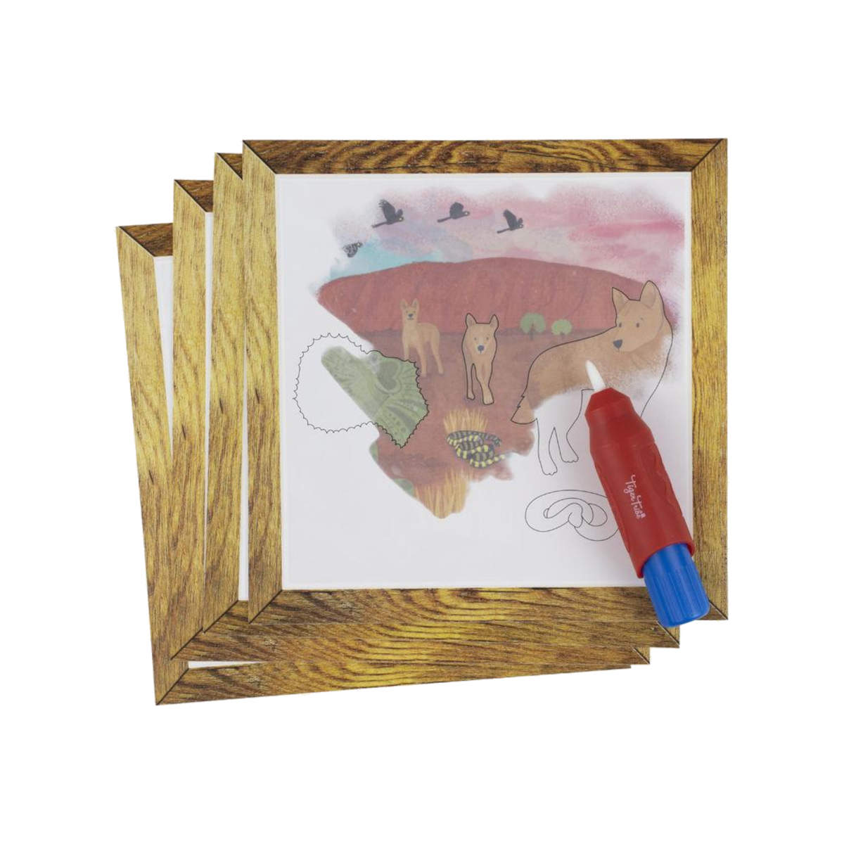 Tiger Tribe Aussie Animals Magic Painting World | Minimax