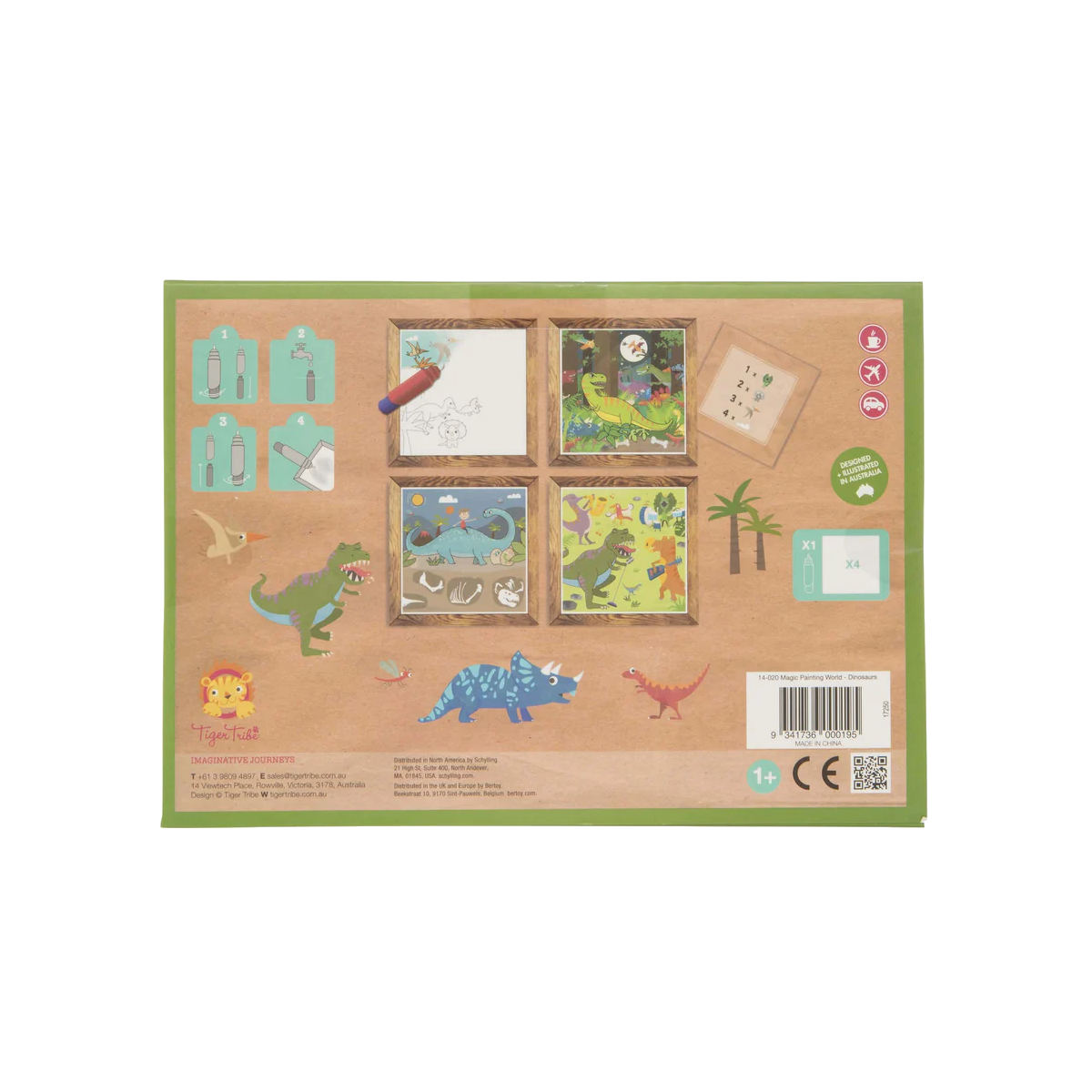 Tiger Tribe Dinosaur Magic Painting World | Minimax