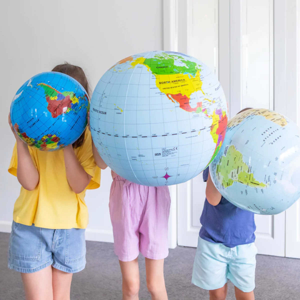 Tiger Tribe Inflatable World Globe 50cm | Minimax