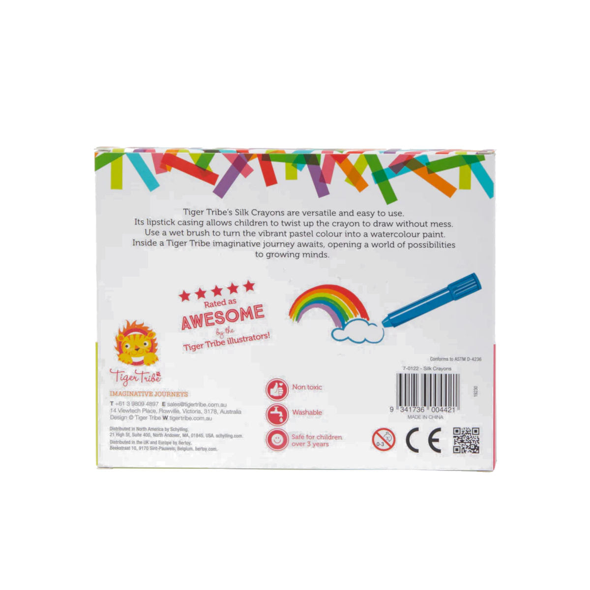 Tiger Tribe Silk Crayons | Minimax