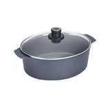 Woll Diamond Lite Induction Oval Roaster with Lid 31cm (6L) | Minimax